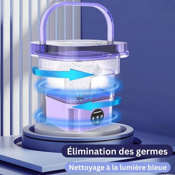 Faltbare Miniwaschmaschine