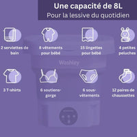 Faltbare Miniwaschmaschine Vorschaubild