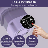 Faltbare Miniwaschmaschine Vorschaubild